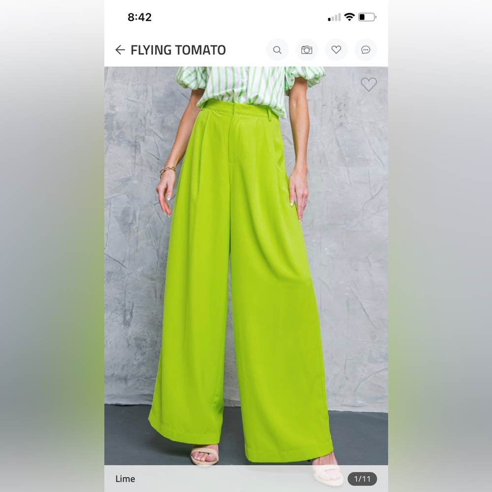 New Flying Tomato Lime Pants